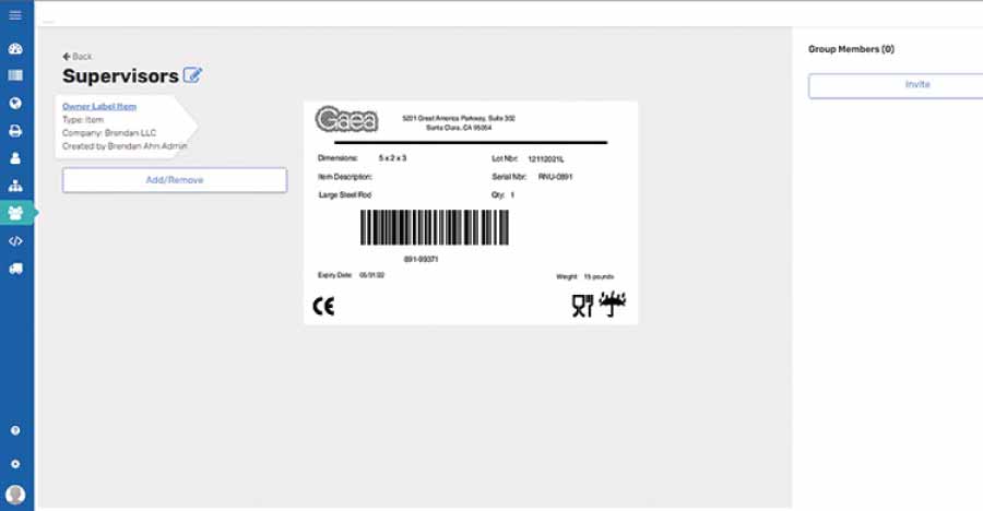 Synkrato digital labeling