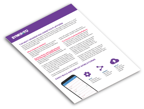 Data sheet, Synkrato Mobility