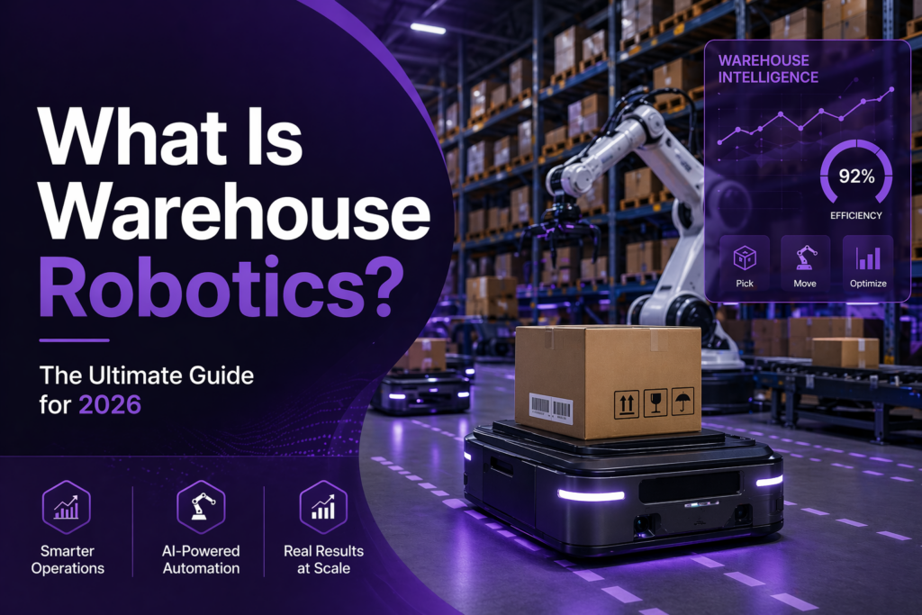 Warehouse Robotics Guide 2026 | Synkrato