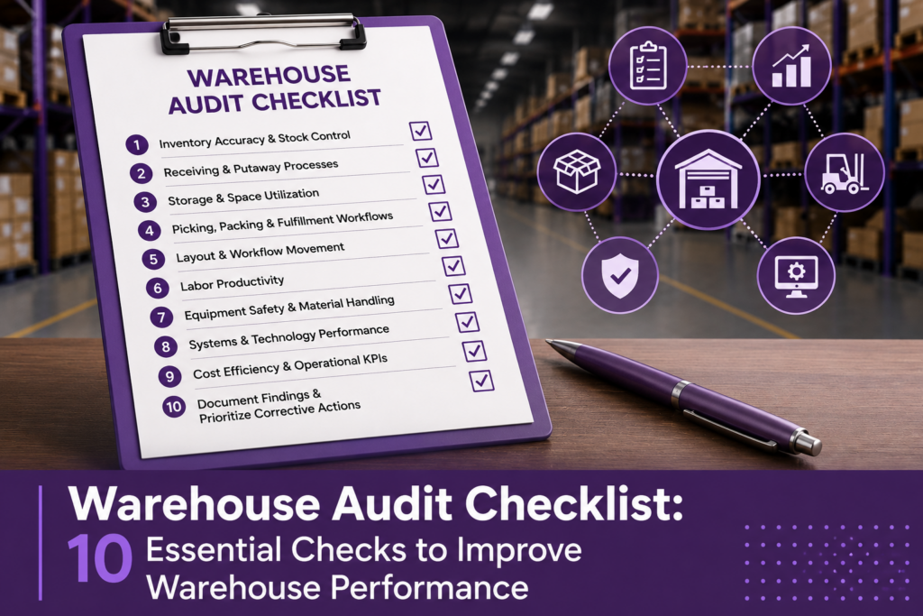 Warehouse audit checklist | Synkrato