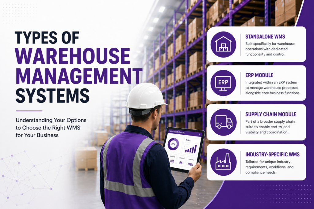 Types of Warehouse Management Systems Explained