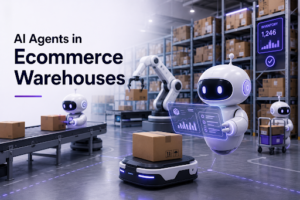 AI-powered ecommerce warehouse with real-time workflow automation