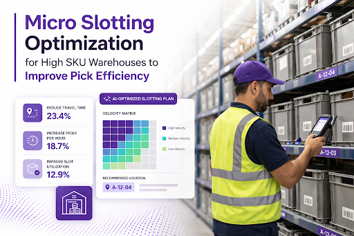 Micro Slotting Optimization for High SKU Warehouses to Improve Pick Efficiency