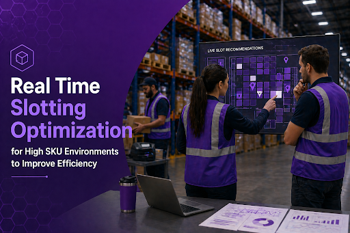 Real-time slotting optimization for high SKU warehouses