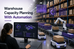 Warehouse capacity planning with automation and smart workflows