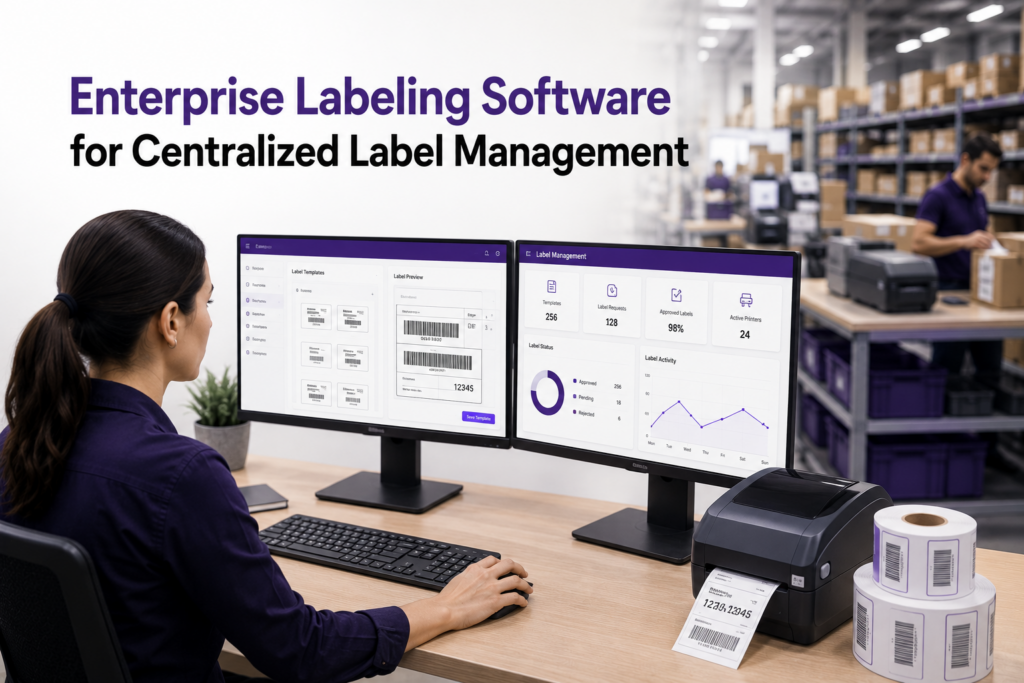 Infographic of label accuracy issues in decentralized enterprises 