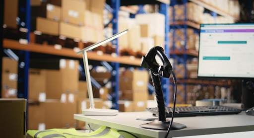 Package tracking software in a warehouse